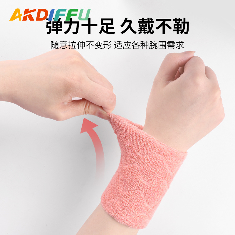 Nuevo protector de muñeca deportivo succión de sudor masculino y femenino bádminton tenis correr fitness baloncesto muñeca articulación esguince protector de muñeca