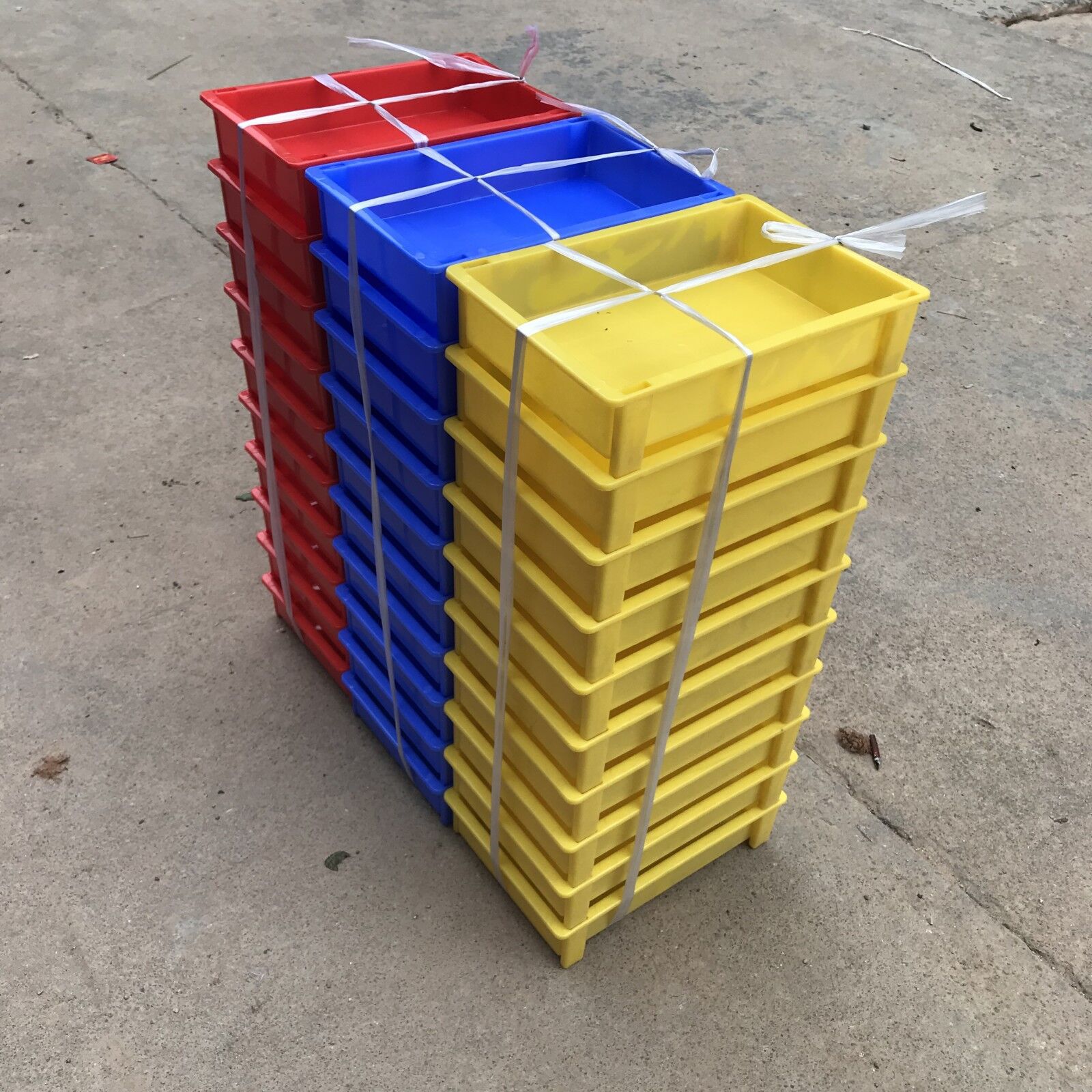 厂家供应收纳塑胶零件盒平口式小盒子周转箱螺丝元件物料盒现货