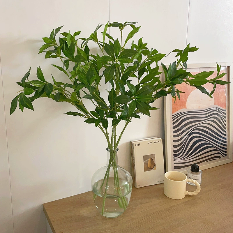 Почувствуй себя пьяным деревянное искусственное зеленое растение японский колокольчик завод искусственный цветок украшение гостиной обеденный стол украшение