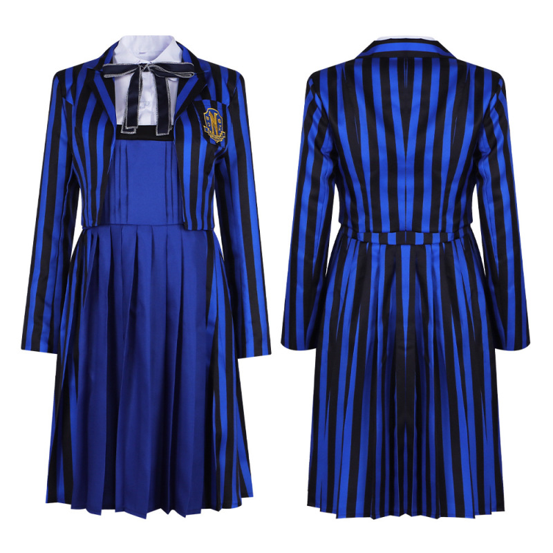 水曜日シーズン 2 cos 衣装アダムスリトルオオカミガールイニーダーコスプレ制服ハロウィンコスチューム|undefined