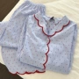 少女新款春秋季波点家居服