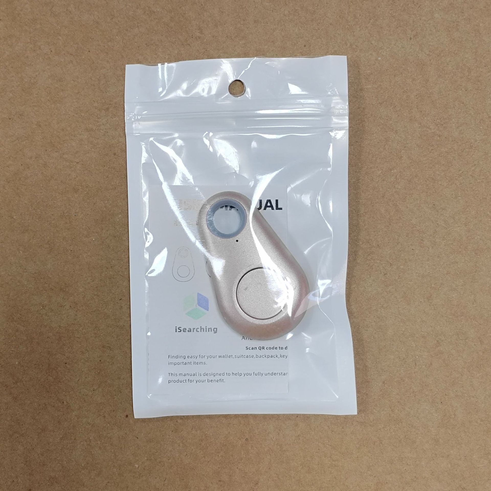 Localizador Bluetooth bidireccional con certificación internacional para llaves, billeteras, mascotas y objetos de valor, con recordatorio de gota de agua y función antipérdida, disponible en fábrica.