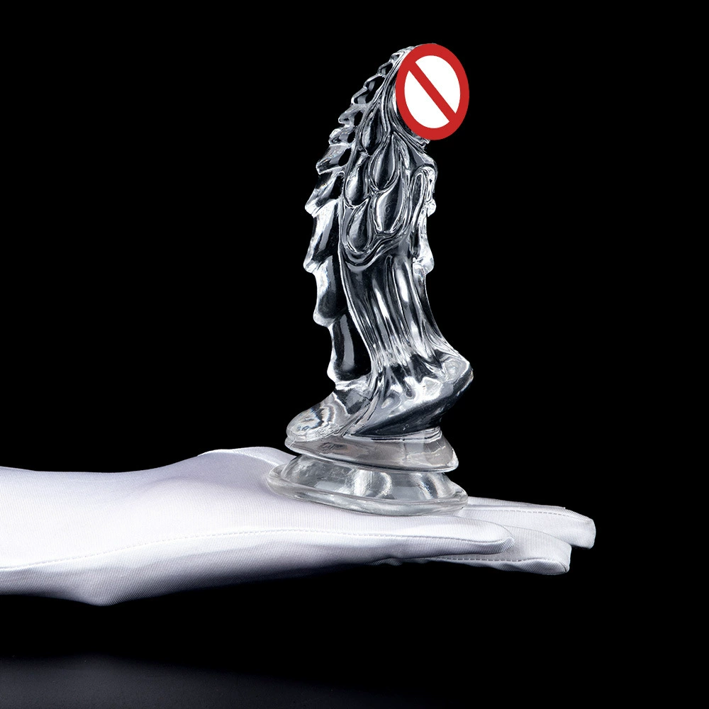 Серия Kirin penis три размера классическая прозрачная кристальная белая инъекция TPE имитационный фальшивый пенис новые товары