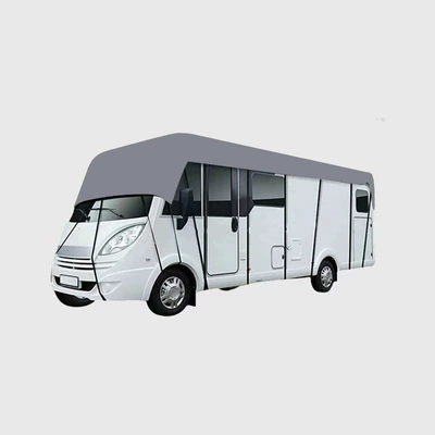 Rv Tarpaulin Protective Car Cover | Car clothing - 53m-gray