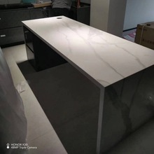 上海厂家人造石岩板石材加工岩板吧台桌面背景墙