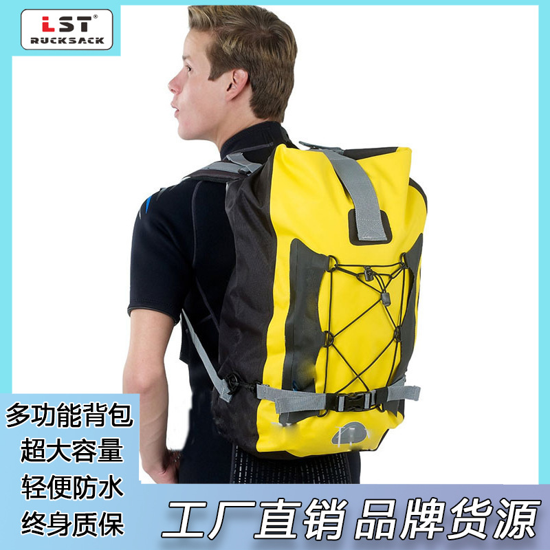Outdoor Waterproof Bag Waterproof Backpack 20L Camping Swimming Surf Drifting Storage Bag Travel Snorkeling Beach Seaside