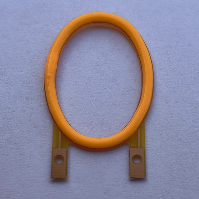 LED Slides Arts and Crafts Retro decorative lamp Digital 0 Letter O Yellow light 3V light source factory supply