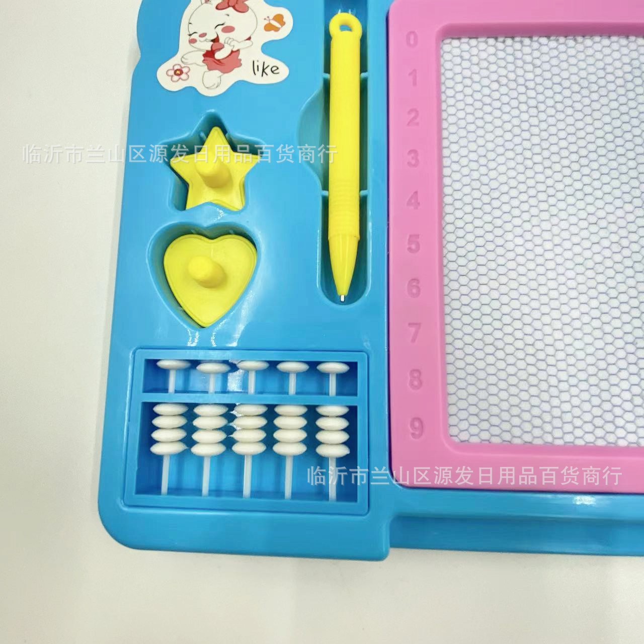 Tablero de dibujo de color para niños Tablero de dibujo magnético Abacus Tablero de dibujo de escritura para bebés Suministros de oficina culturales y deportivos al por mayor Pintura de bricolaje