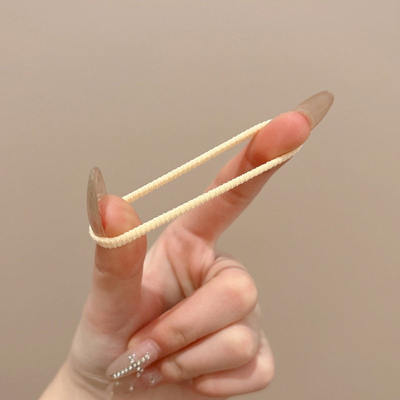 Cuerda para la cabeza para niños, lazo para el cabello altamente elástico y duradero, banda de goma para el cabello para bebés, cuerda para el cabello para niñas, accesorios para el cabello enlatados para niñas al por mayor