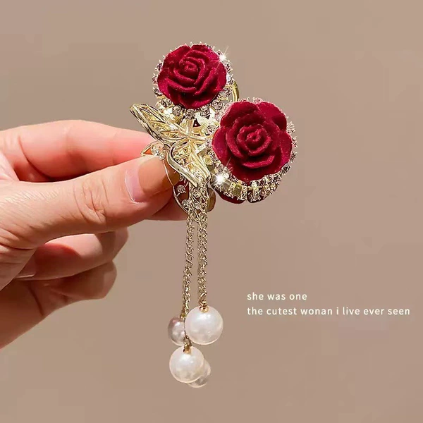Red rose cherry grab