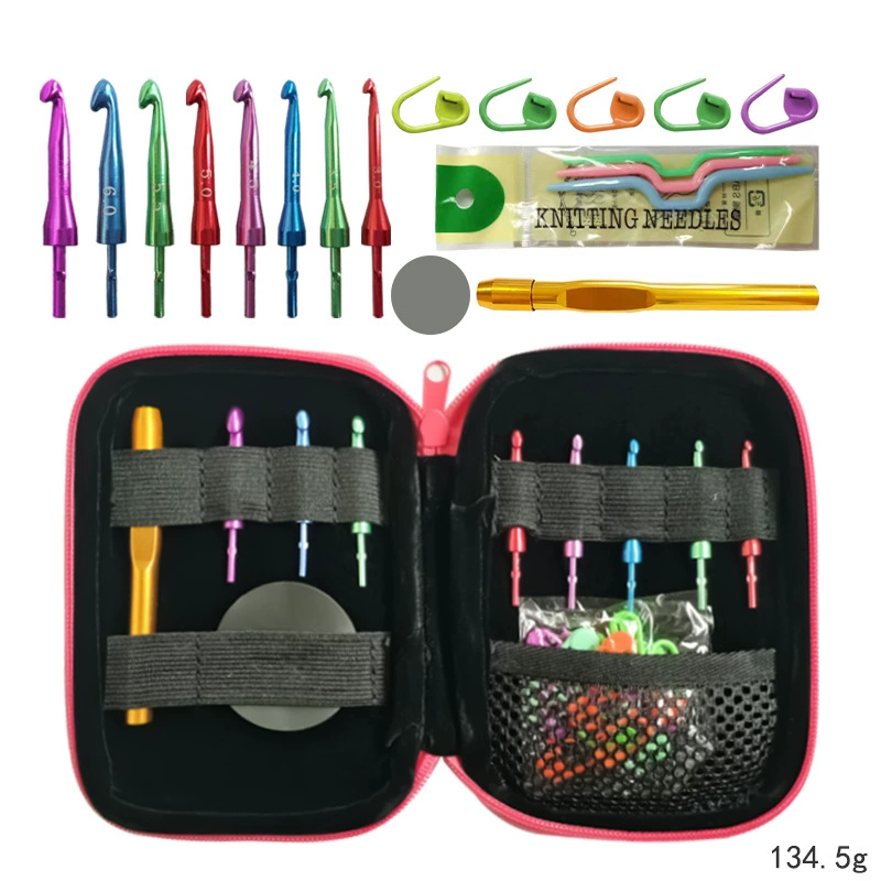 Амазонский глинозем сменная головка съемный набор вязаных аксессуаров ручной работы 8 частей