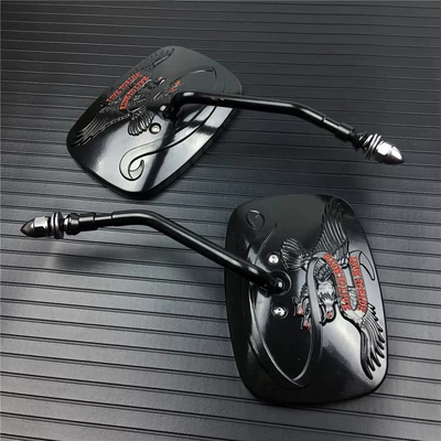 Suitable for Harley: Motorcycle rearview mirror