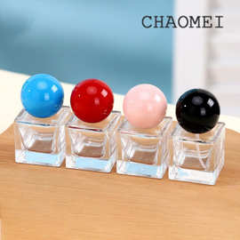 便携旅行小容量玻璃瓶 18ml透明喷雾瓶 四方厚底香水分装瓶细雾