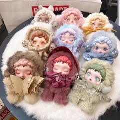 POPMART泡泡玛特SKULLPANDA光织园搪胶毛绒挂件SP冬日乐章盲盒