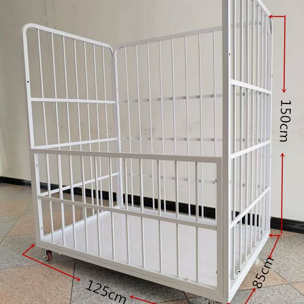 高栏载片周转车服装厂面料转运车成品手推车物流台式捡货车物料车