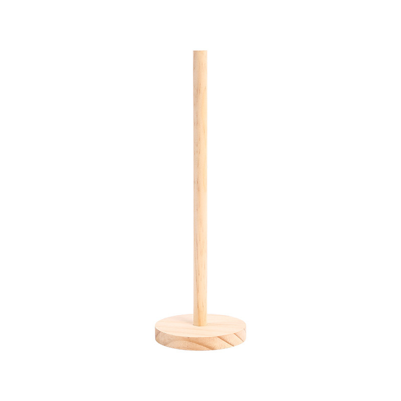 Spot creativo estante de almacenamiento de cuerda para cabeza de madera maciza lazo para el cabello cuerda para el cabello estante de flor para la cabeza pulsera brazalete soporte de exhibición estante