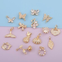 14K僽�ɫ΢��ʯ����Ǻ���ؐ������diy�ֹ�헉�С������