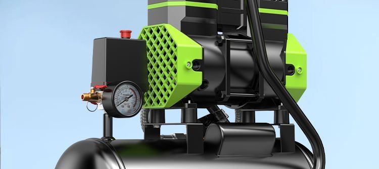 Oil-free silent air compressor, small 220v portable woodworking air pump, high-pressure air pump, practical air compressor