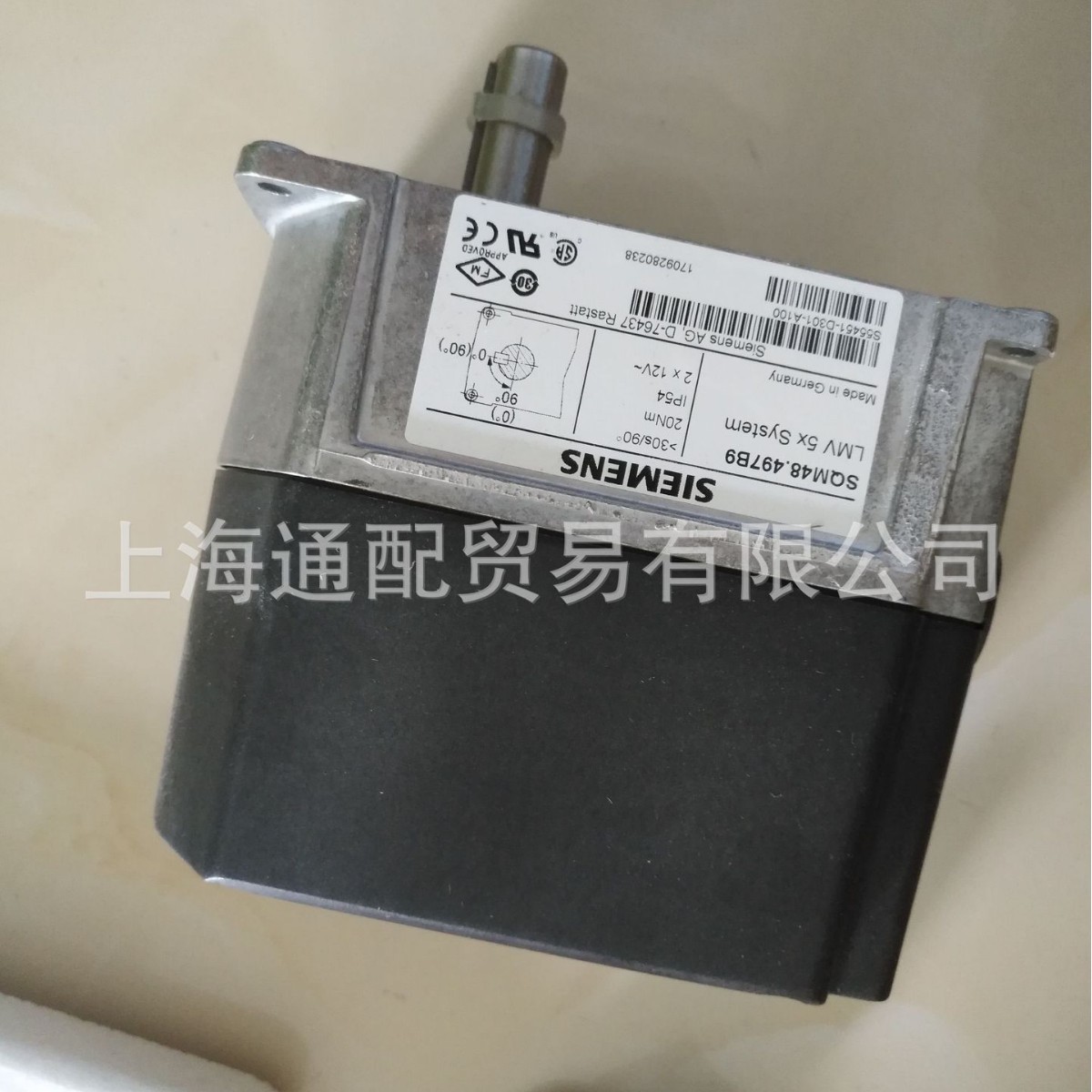 西门子私服马达风门执行器SQM48.497B9顺丰包邮
