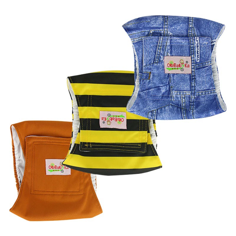 Моющийся мужской собака физиологический пояс чайки раковина чайки для домашних собак тканевый подгузник мужской Собака Анти-домогательства подгузник для домашних животных Тедди гигиенические брюки