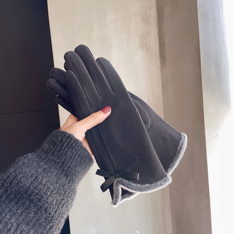 Nuovo Chao consigliato! Guanti invernali per donna più velluto spesso autunno equitazione e guida protezione dal freddo caldo touch screen_voghion.com