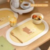 Meat cushion cute cartoon cure versatile heat thermal pads anti -hot heat -resistant home western meal table cushion coaster