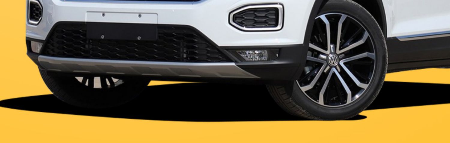 Suitable for 1724 new and old Volkswagen Tange Tanyue front and rear wheel eyebrows surround leaf board anti-scratch board decorative strip