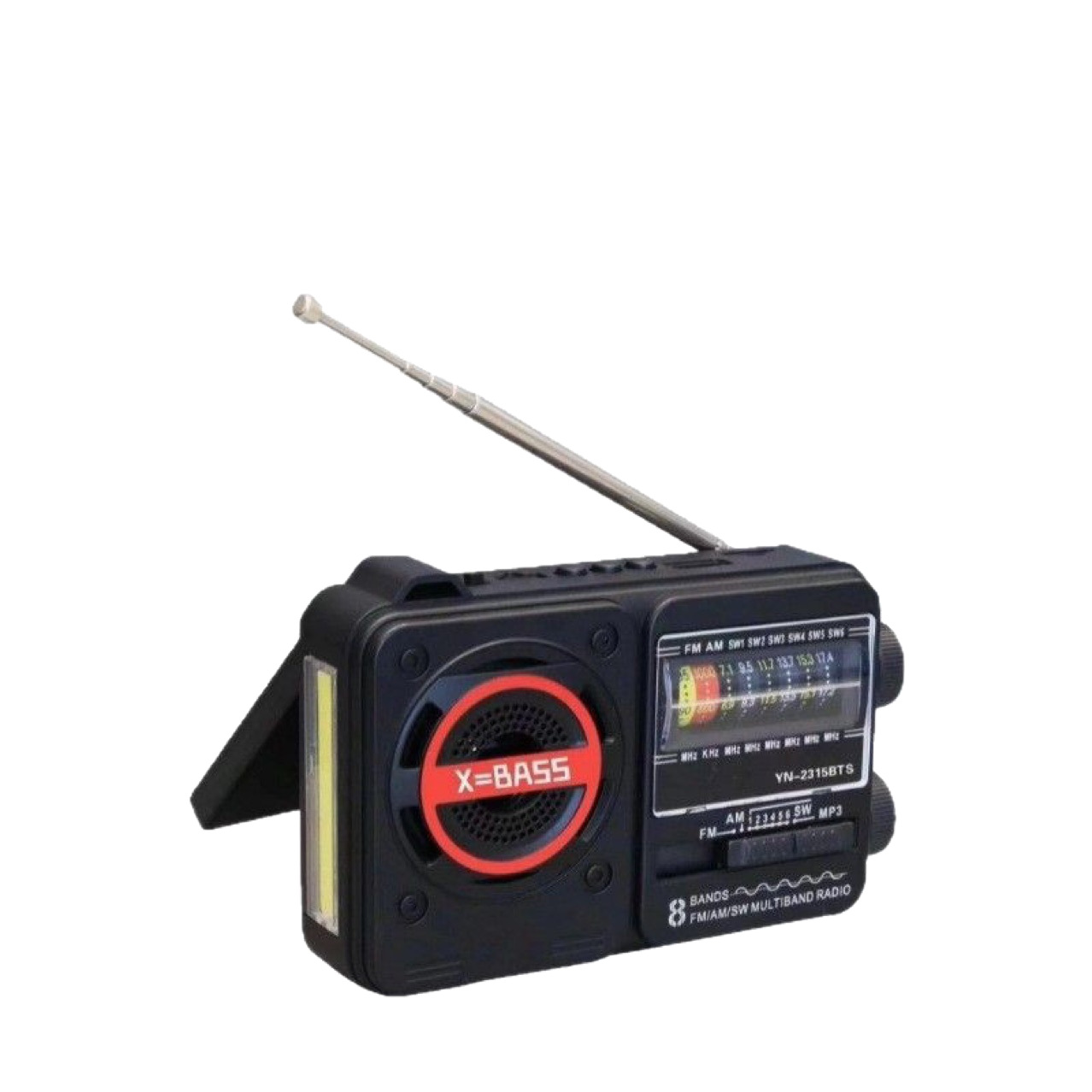 Radio solar al aire libre portátil AMFMSW multibanda Bluetooth emergencia multifunción hogar retro pequeño