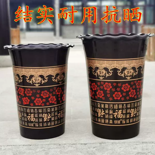 Очень большие утолщенные пластиковые цветочные горшки для посадки деревьев, специальные распродажи, денежное дерево, высокие цветочные горшки из смолы Clivia для внутреннего двора