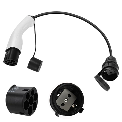 EV şarj adapterləri Power Gun European Standard T2-Schuko
