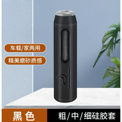 New three-in-one mini ashtray for cars, no ash spillage, a great item for lazy people, plastic gift, portable cigarette holder (Car ashtray) - upgraded-model-black-for-car-and-home-use-with-small-medium-and-large-cigarette-holders