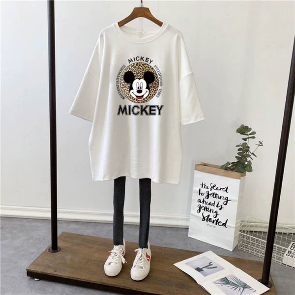 White (Circle Mickey) [Breastfeeding Style]
