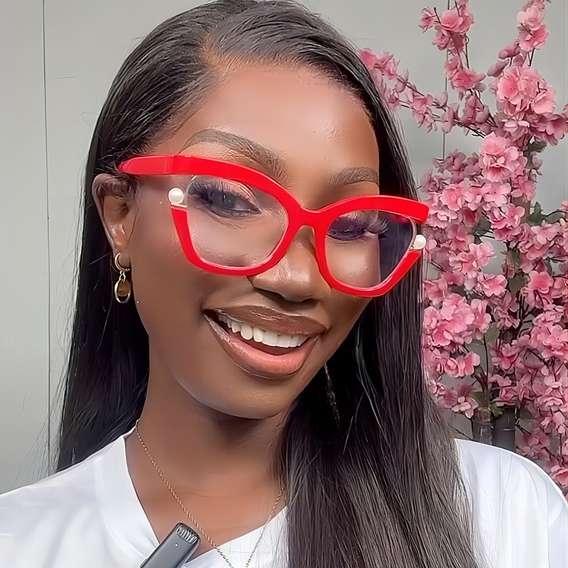 65g Weight Full rim frame Glasses Structure Glasses Classification PC Lens Material Casual, Holiday, Outdoor Occasion Geometric Pattern Women's Gender Y2K, IG Style Style Y2K IG Style Geometric PC Full Rim Frame Optical Glasses 无