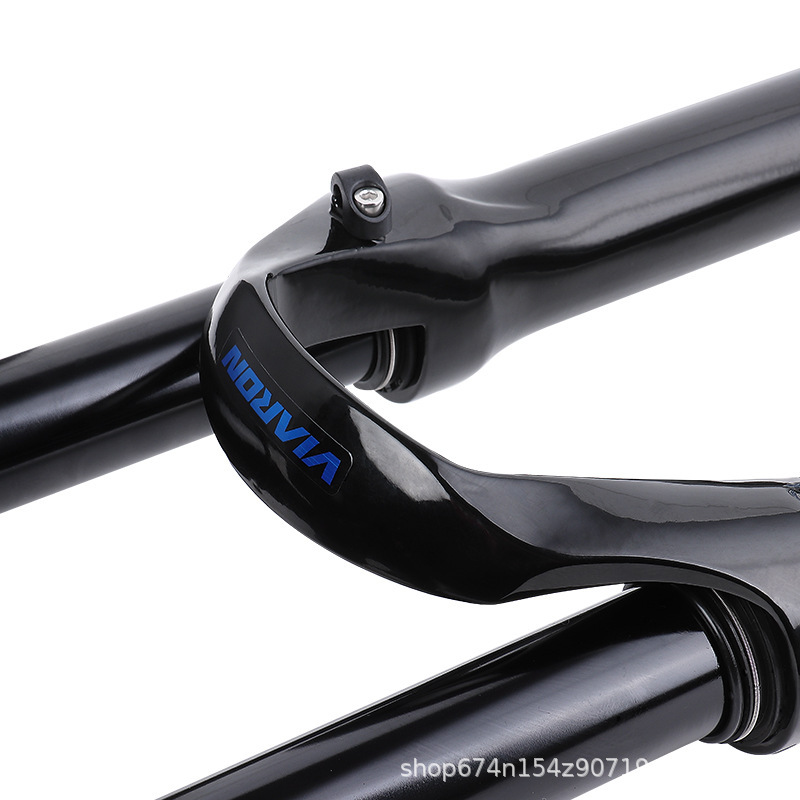 Viaron bicicleta de montaña horquilla delantera amortiguador horquilla de gas 26/27.5/29 pulgadas tubo recto hombro control aire presión amortiguador horquilla delantera