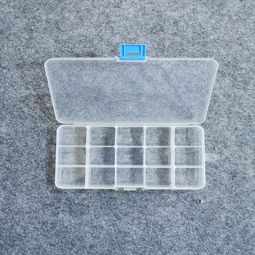 Caja Botiquín de Medicamentos Portátil de Doble Capa de Plástico PP para Medicamentos
