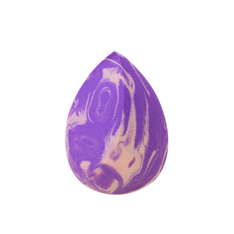 Maquillaje de belleza transfronterizo personalizado de fábrica, soplo de polvo de huevo, no coma polvo, se agranda cuando el agua se vuelve seco y húmedo, esponja de maquillaje sin látex de doble uso
