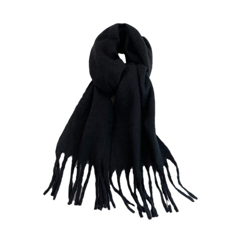 Mohair scarf solid color small sweet potato warm mid-length scarf winter shawl scarf outer wear European and American wholesale