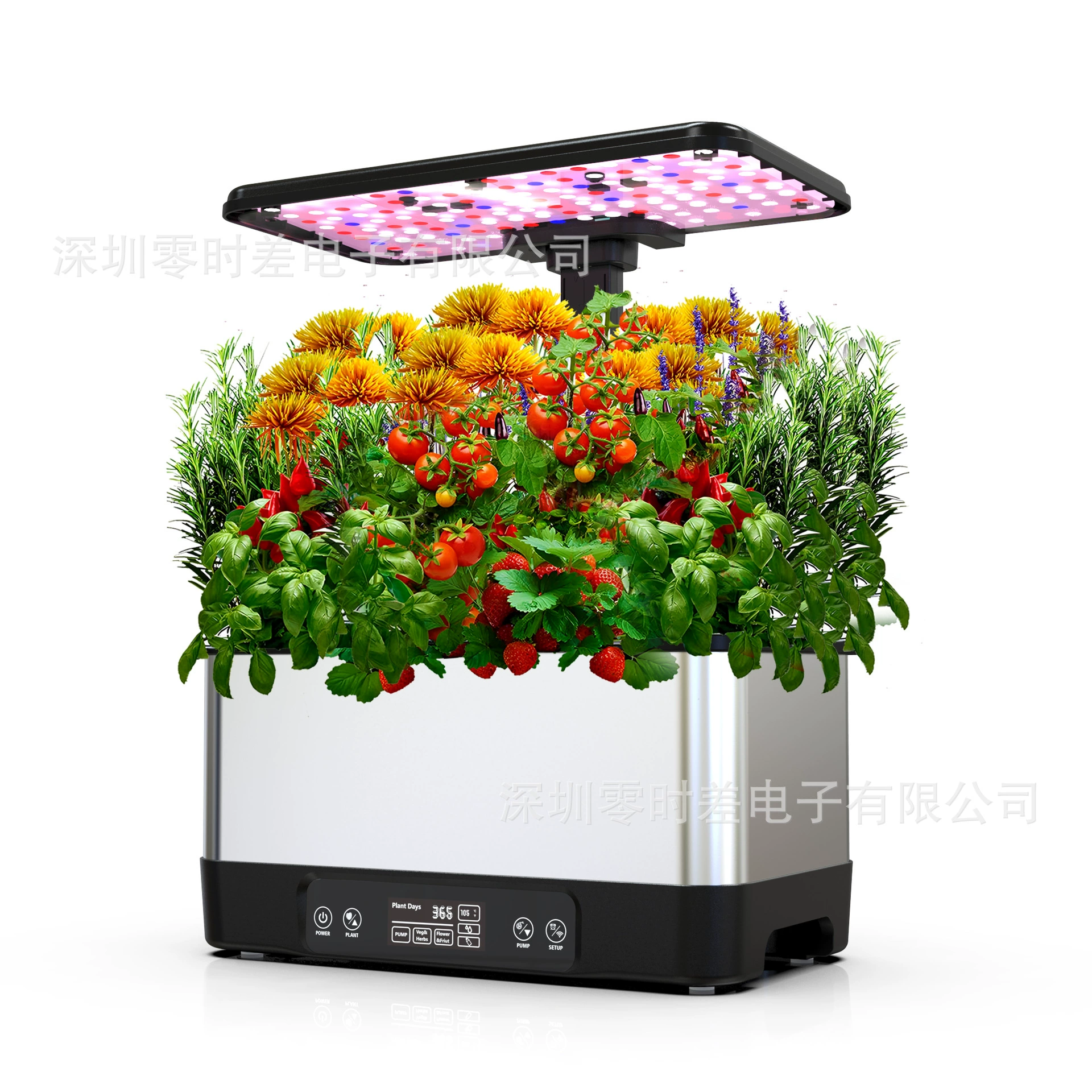 IGS-67 интеллектуальная посадочная машина, металлический корпус комнатная гидропонная посадочная машина с дисплеем APP.