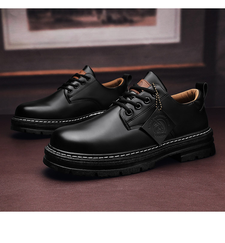 2023 Spring New Breathable Martin Boots For Men, Good Quality, Durable Work shoes, trendy low-top martin shoes_voghion.com