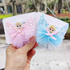Sweet Bunny lovely Cartoon Hairpin Snow princess wing Headdress baby Liuhaijia children Fabric art Jewelry
