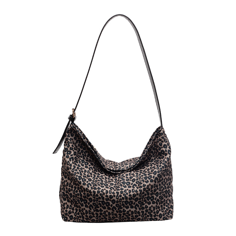 Leopardo bolsos personales casuales de moda femenina versátil mochila de hombro 2024 nueva gran capacidad bolsos de mano simples