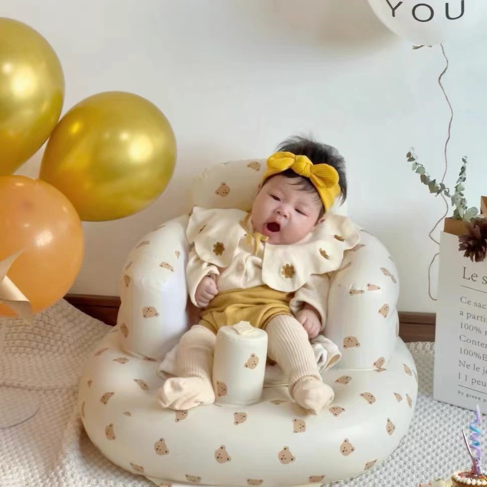 ins韓国と同じスタイルのベビー学習シートベビー多機能インフレータブルソファ子供用トレーニングシート学習シート