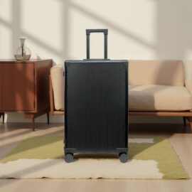 碳纤维拉杆箱20寸密码箱箱铝框登机箱万向轮行李箱防盗suitcase包