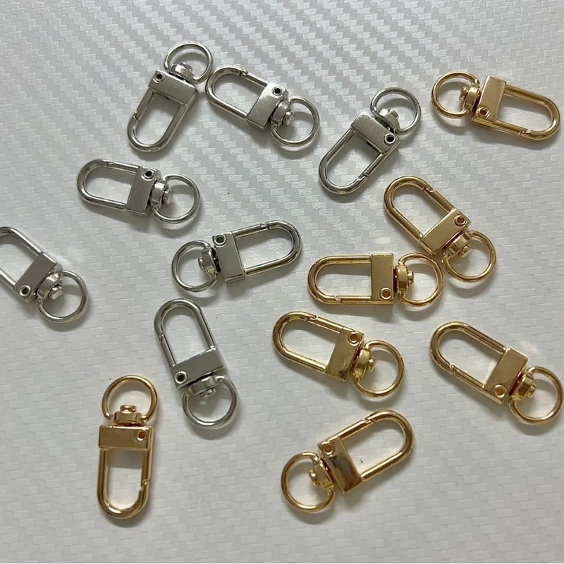 亜鉛合金ミドルドアバックル、荷物アクセサリー、キーホルダーチェーン、金属ハードウェアフックバックル、3点式小型ドアバックル、ドアバックルとリング|undefined