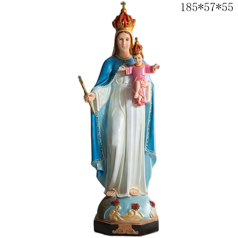180 - 200 - 220cm adornos de la Virgen José una estatuilla de la familia estatuilla de la sala de estar
