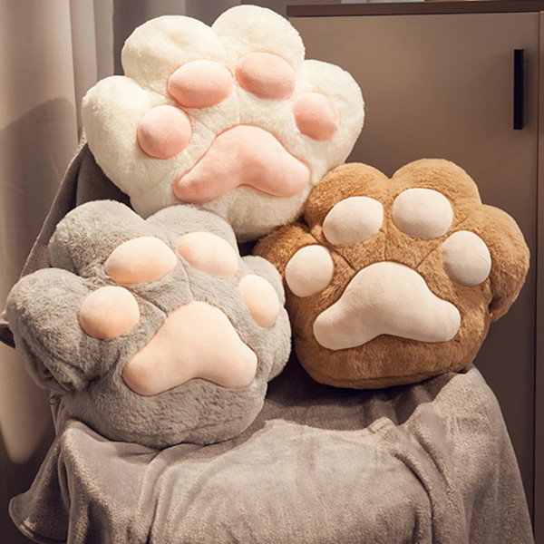 Cat Claw Car Pillow Quilt Dual-Purpose Office Nap Handy Gadget Pillow Air Conditioning Blanket Three-In-One Nap Cushion