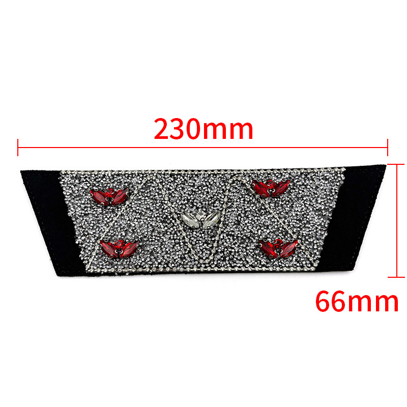Nuevos accesorios de zapato DIY una sola forma de sandalias de diamante semiacabados zapatillas taladro superior