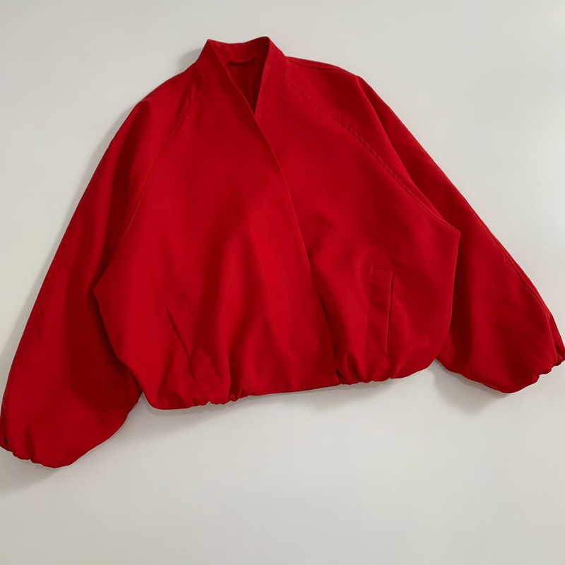 Za Cross-Border Foreign Trade Women's Clothing Hot-Selling 2026 Autumn New European and American Fashion Solid Color Long-Sleeve Bomber Jacket Za Cross-Border Foreign Trade Women's Clothing Hot-Selling 2026 Autumn New European and American Fashion Solid Color Long-Sleeve Bomber Jacket