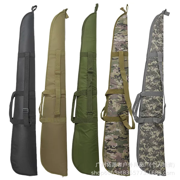 Quality Sharp Mouth Fishing Gear Bag 1.3m Outdoor Tactical Gear Sponge Gun Bag Shoulder Multifunctional Shockproof Storage Bag