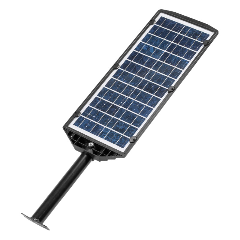 Transfronterizo nuevo LED luz fuerte lámpara de calle pequeña lámpara de calle de tres filas lámpara de jardín solar lámpara de calle de inducción iluminación al aire libre